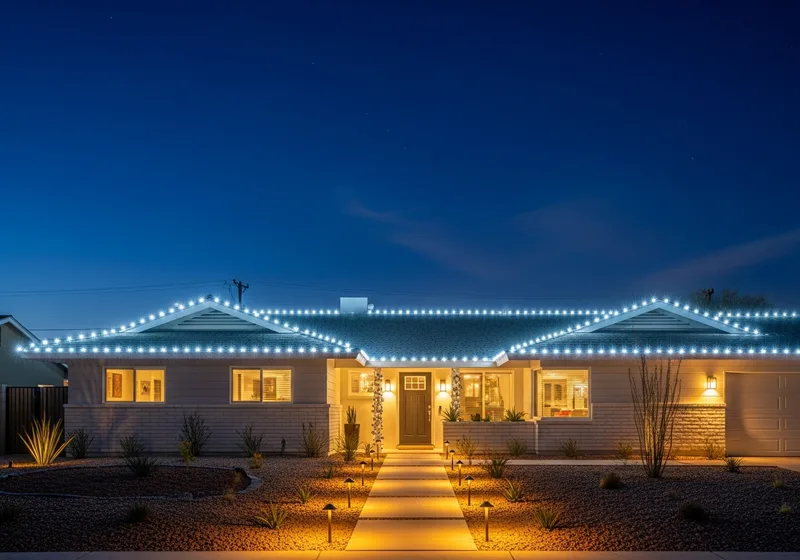 Las Vegas Roofline Lighting